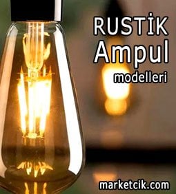 Led Rustik Ampul Modelleri - marketcik.com