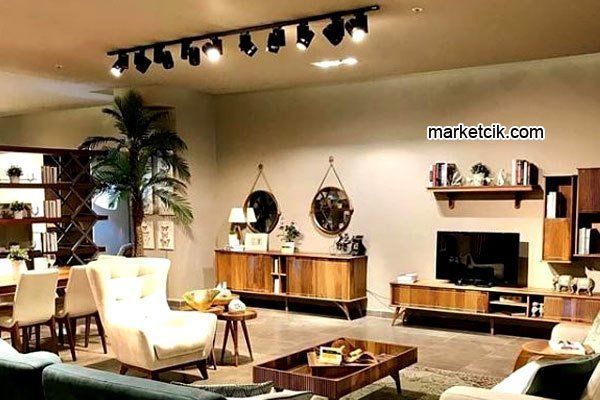 Marketcik Trifaze 40 Watt Led Ray Spot Armatür MR2325TR