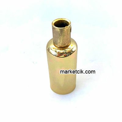 Marketcik Dekoratif Metal Sarı Lale E14 Duy