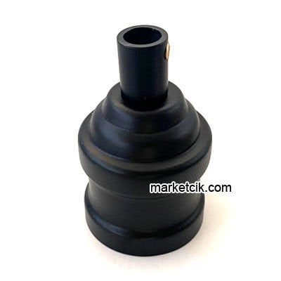 Marketcik Dekoratif Metal Siyah Lale E27 Duy
