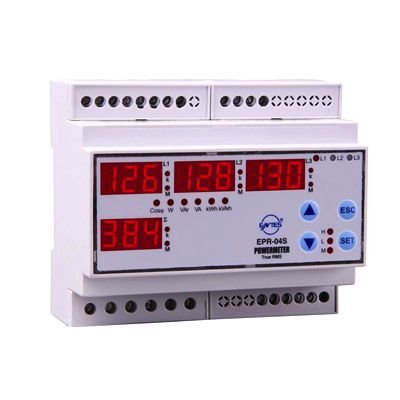 Entes EPM-04C-DIN Multimetre Kontaklı Ölçüm Cihazı