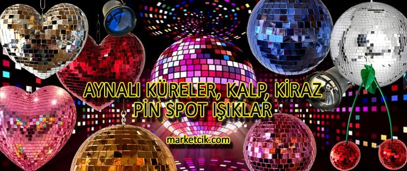 Aynalı küre modelleri, sahne ışıklandırma sistemleri marketcik.com
