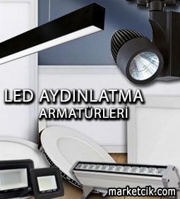 Led aydınlatma armatür çeşitleri - marketcik.com