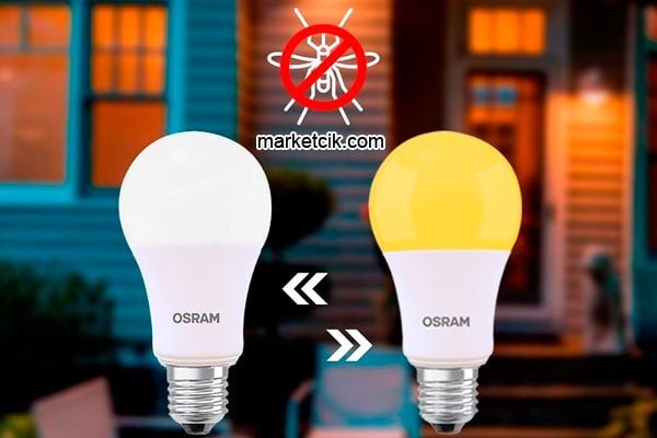 Osram LVCLA60 Anti Mosquito 8-60 Watt Led Sinek Kovucu Ampul - marketcik.com