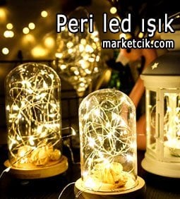 Dekoratif pili peri led aydınlatma - marketcik.com