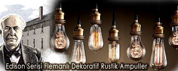 Rustik Ampul Modelleri