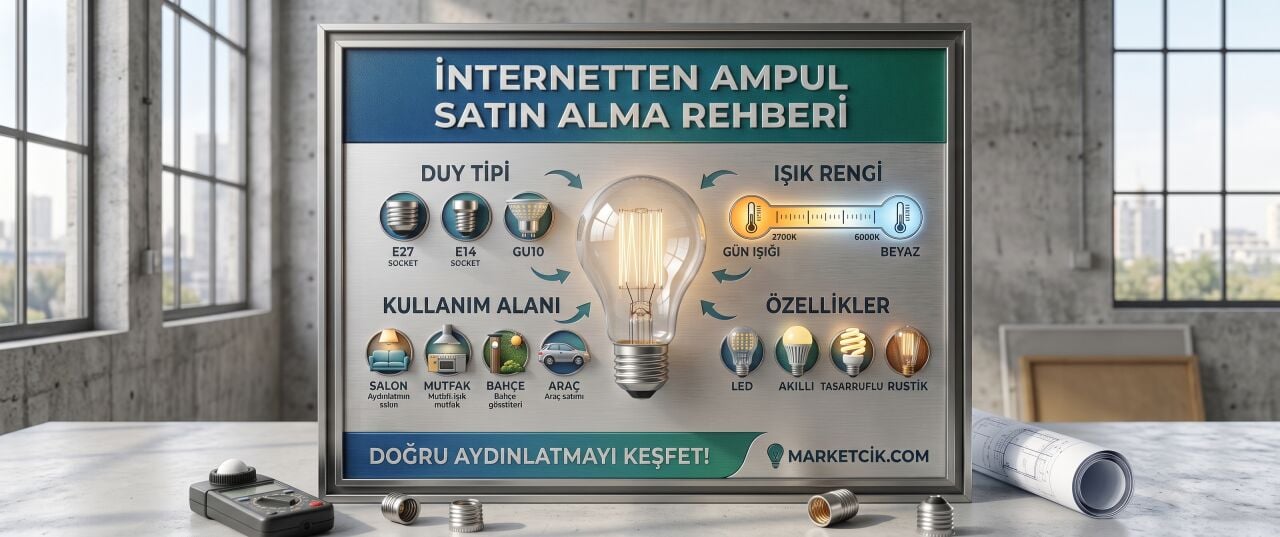 Doğru Aydınlatmayı Bulma Rehberi: İnternetten ampul alırken bilmeniz gerekenler