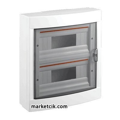 Marketcik 24 lü Sıva Üstü W Otomat Sigorta Kutusu