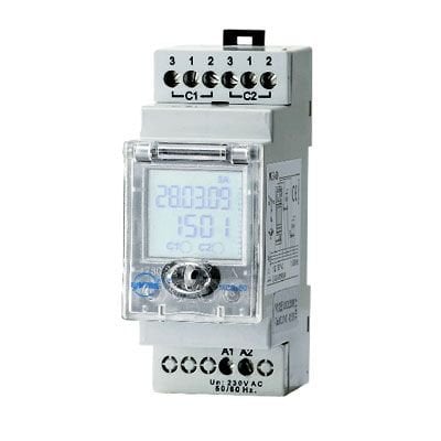 Entes MCB-50t 18 Programlı Zaman Saati 16A