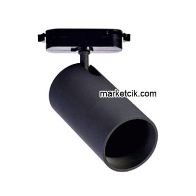 Cata CT-5329 Ray Montajlı Siyah Spot GU10 Duylu Ampulsüz