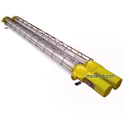 ExProof 2x54 Watt Alev Sızdırmaz Floresan Aydınlatma Armatürü, PEVF254