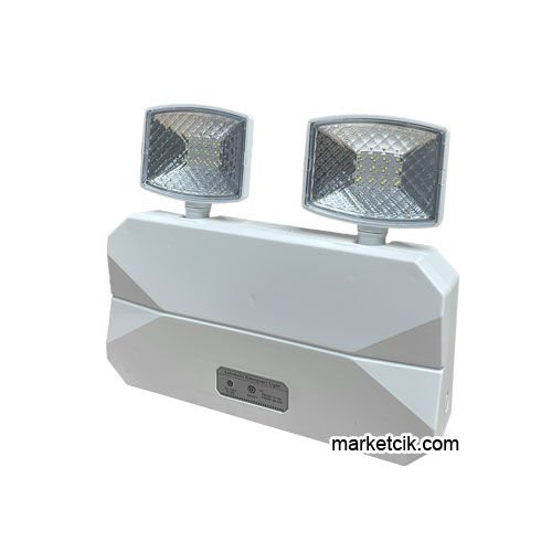 D-Lite 2x5 Watt Emergency Ledli Acil Durum Aydınlatma Armatürü 2 Saat Şarjlı