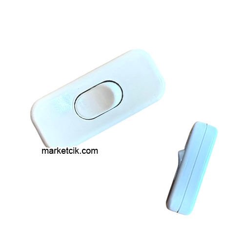 Marketcik - Famatel İtalyan Beyaz Arapuar Aç Kapa Anahtar Buton