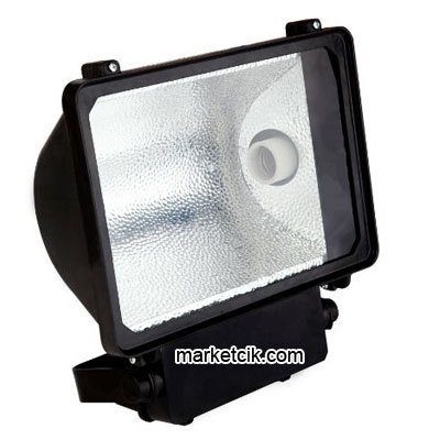 250 Watt Sodyum Buharlı Metal Kasa Projektör, AMPUL HARİÇ