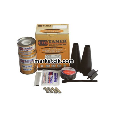 Tamer E1 32516 Reçineli Ek Muf 3x25+16 Kablo için
