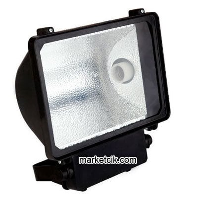 400 Watt Sodyum Buharlı Metal Kasa Projektör, AMPUL HARİÇ