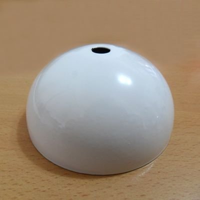 Marketcik Avize, Abajur İçin Yuvarlak Metal Beyaz Küre Rozans