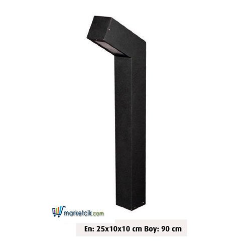 Ayaz 90x25 Bollard Park Bahçe Aydınlatma Çim Direği