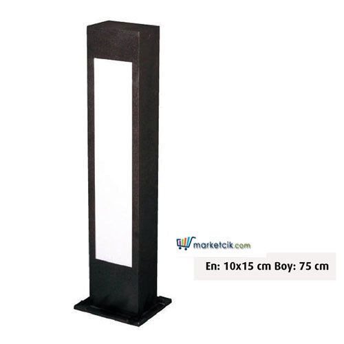 Ayaz 75x15 Bollard Park Bahçe Aydınlatma Çim Direği