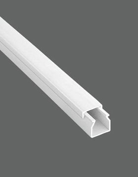 Mutlusan 12x12 mm Yapışkanlı Kablo Kanalı Eko Serisi Beyaz 2 metre Kanal 125 Adet (1 Koli)