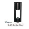 Ayaz 75x27 Bollard Park Bahçe Aydınlatma Çim Direği