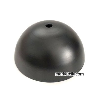 Marketcik Avize Abajur İçin Siyah Plastik Küre Rozans