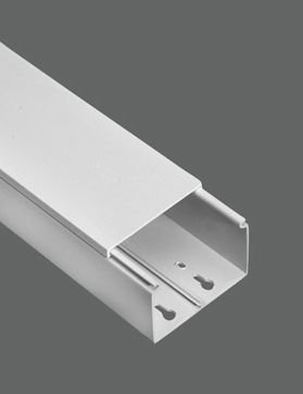 Mutlusan 60x40 mm Kablo Kanalı Eko Serisi Beyaz 2 metre Kanalı