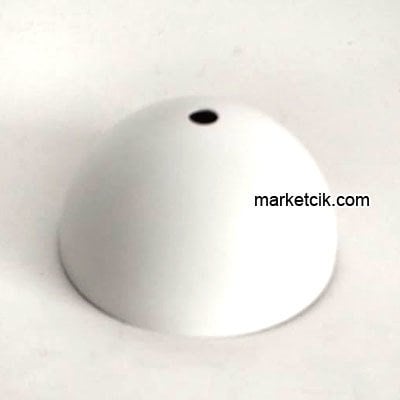 Marketcik Avize Abajur İçin Beyaz Plastik Küre Rozans