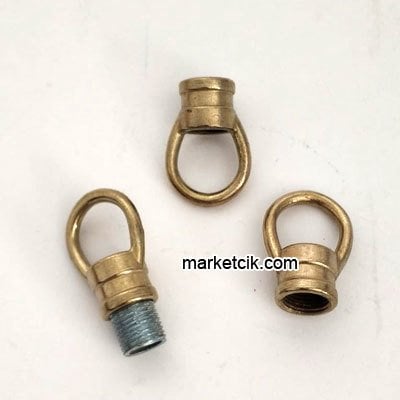 Marketcik Duy Avize Nipel İçin Sarı Askı Aparatı