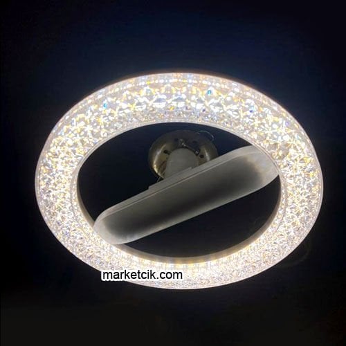 Seldur 36 W Kristal Led Simit Ampul 3 Renk Işık E27 Duy