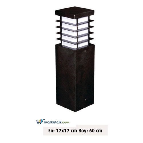 Ayaz 60x17 Bollard Park Bahçe Aydınlatma Çim Direği