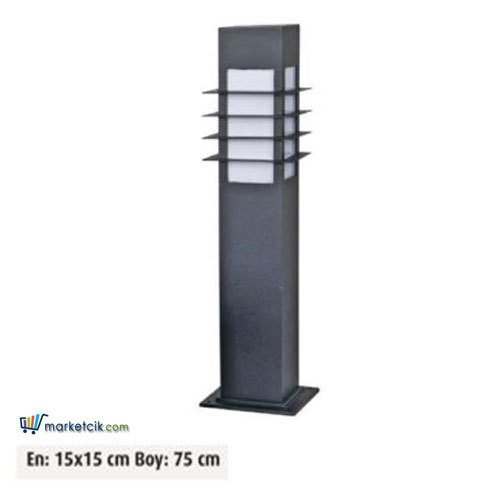 Ayaz 75x15 Bollard Park Bahçe Aydınlatma Çim Direği