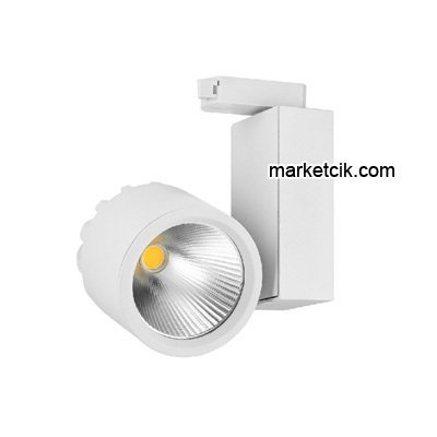 Cata CT-5347 Beyaz 40 Watt Led Ray Spot Armatür Günışığı-Beyaz Işık