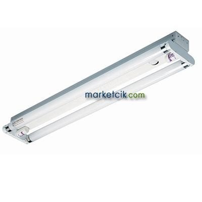 Sıva Üstü 2x36 Watt TMS Bant Armatür, Elektronik Balastlı