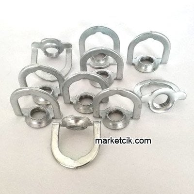 Avize İçin Pres Askı Aparatı Krom Renk 5-10 Adet