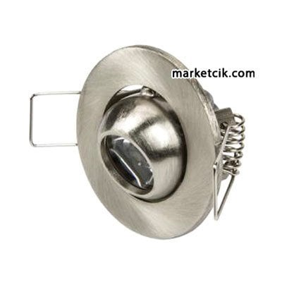 Marketcik 1 Watt Manda Gözü Led Spot Armatür Beyaz Işık