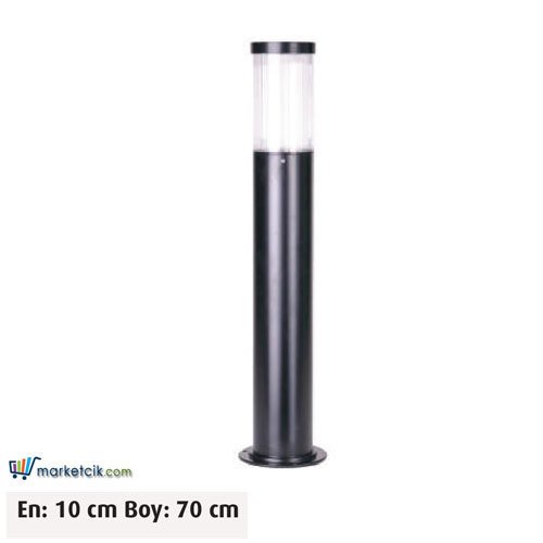 Ayaz 70x10 Bollard Park Bahçe Aydınlatma Çim Direği
