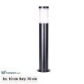 Ayaz 70x10 Bollard Park Bahçe Aydınlatma Çim Direği