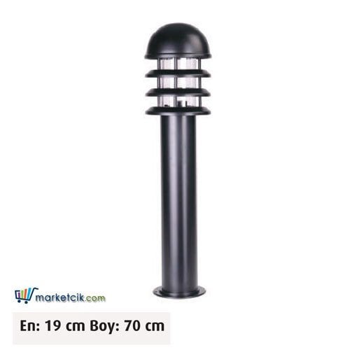 Ayaz 70x19 Bollard Park Bahçe Aydınlatma Çim Direği