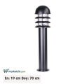 Ayaz 70x19 Bollard Park Bahçe Aydınlatma Çim Direği