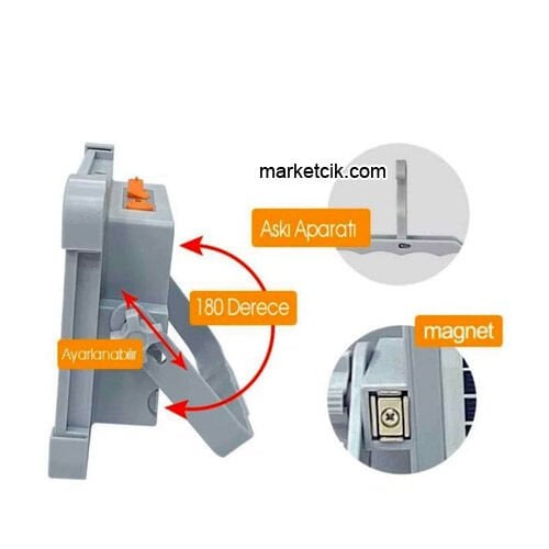 Cata Maimi CT-4698 200 Watt Güneş Enerjili Solar Led Projektör