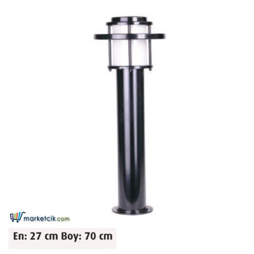 Ayaz 70x27 Bollard Park Bahçe Aydınlatma Çim Direği