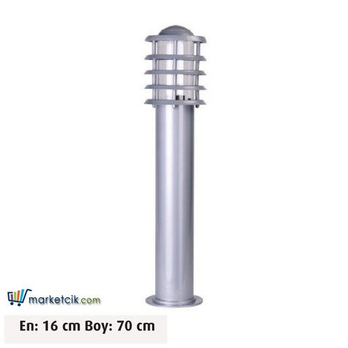 Ayaz 70x16 Bollard Park Bahçe Aydınlatma Çim Direği
