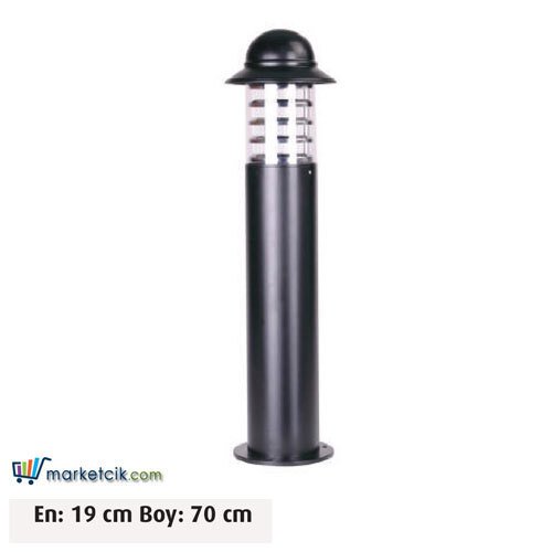 Ayaz 70x19 Bollard Park Bahçe Aydınlatma Çim Direği