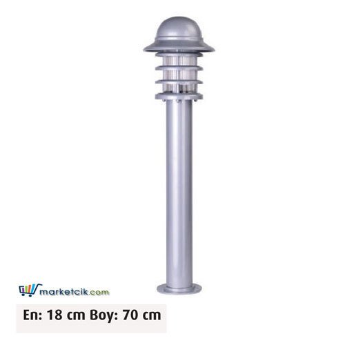 Ayaz 70x18 Bollard Park Bahçe Aydınlatma Çim Direği