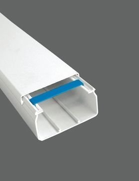 Mutlusan 80x40 mm Kablo Kanalı Eko Serisi Beyaz 30 metre Koli