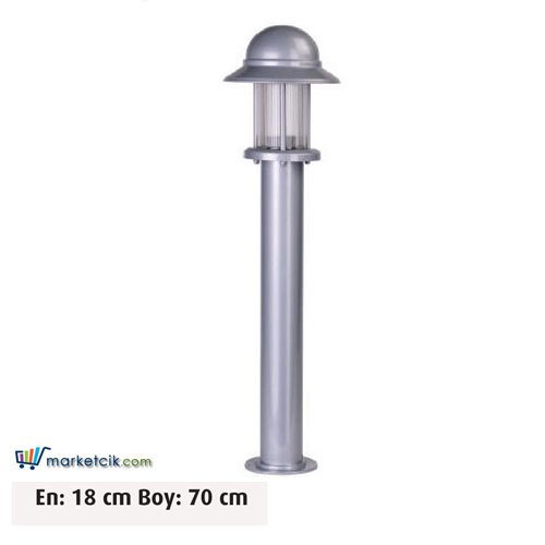 Ayaz 70x18 Bollard Park Bahçe Aydınlatma Çim Direği