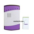 100 metre Etkili 32 Melodili Uzaktan Kumandalı Wireless Kablosuz Kapı Zili 1 Panel 1 Buton