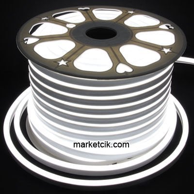Ayaz İç ve Dış Mekan Neon Led Hortum Beyaz Işık