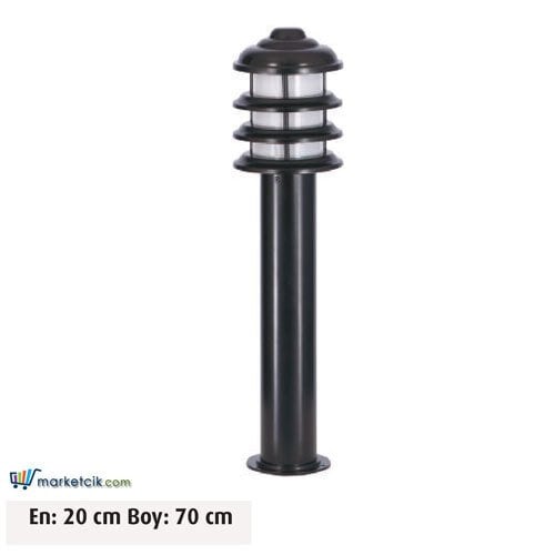 Ayaz 70x20 Bollard Park Bahçe Aydınlatma Çim Direği
